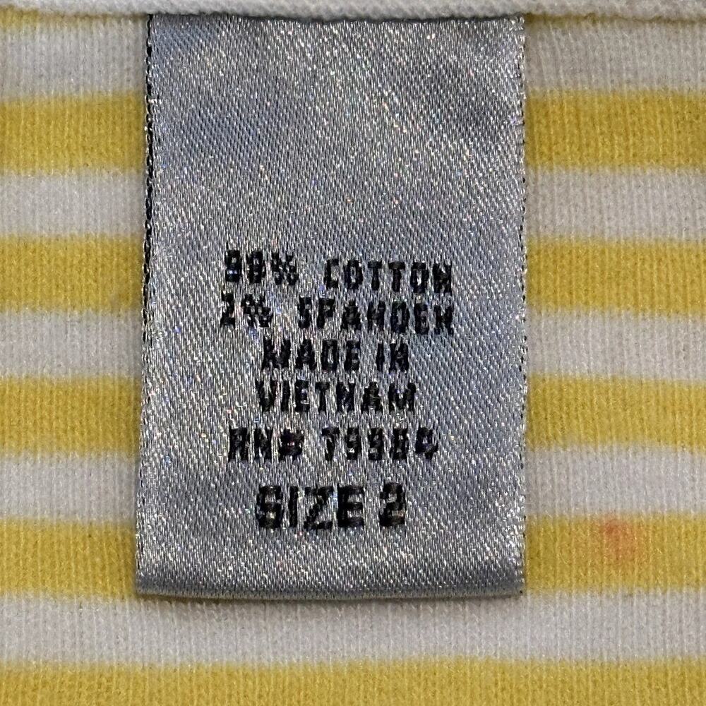 Chico's Women Sz Large Costal Button Front Boat Neck Detail Stripped Cotton Top - Picture 6 of 9